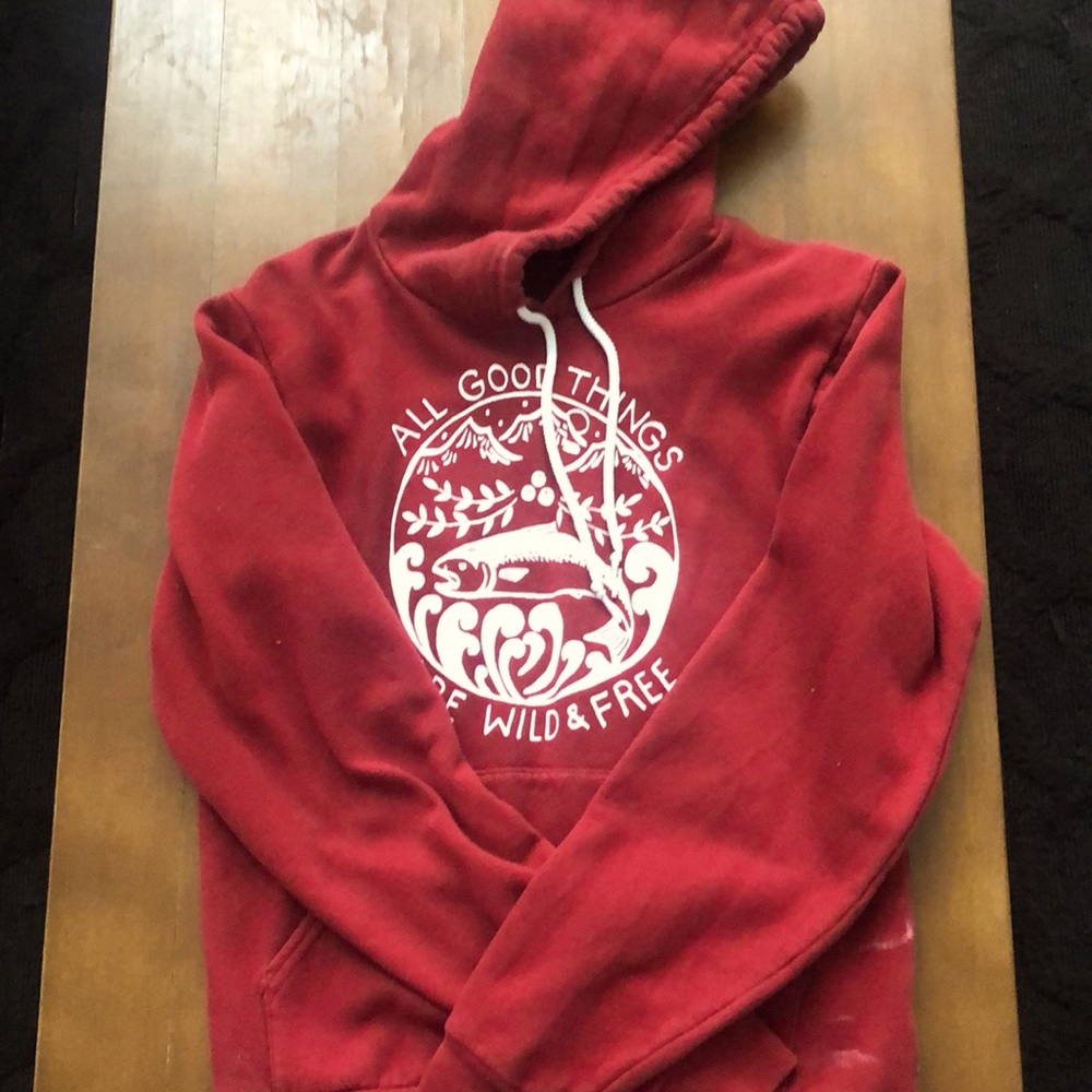 Salmon sisters salmon sweatshirt